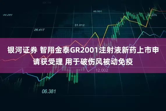 银河证券 智翔金泰GR2001注射液新药上市申请获受理 用于破伤风被动免疫