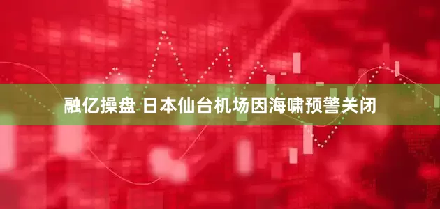 融亿操盘 日本仙台机场因海啸预警关闭